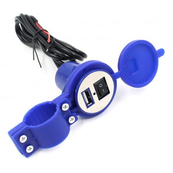 Superior Quality Waterproof 12V To 5V 1.5A Motorcycle Smart Phone GPS USB Charger Power Adapter Feb07
