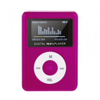 Portable USB Mini MP3 Player LCD Screen Support 32GB Micro SD TF Card Sport Fashion 2018 Brand New Style