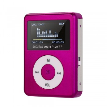 Portable USB Mini MP3 Player LCD Screen Support 32GB Micro SD TF Card Sport Fashion 2018 Brand New Style