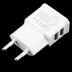 USB Charger 5V 2A Fast Charging Dual USB Wall Travel Charger EU Plug Mobile Phone Charger For iPhone Xiaomi Samsung USB Adapter