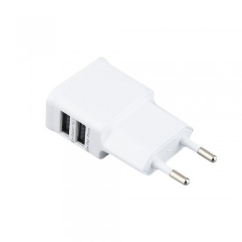 USB Charger 5V 2A Fast Charging Dual USB Wall Travel Charger EU Plug Mobile Phone Charger For iPhone Xiaomi Samsung USB Adapter