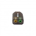 Audio Adapter 3D Sound card 5.1 USB To 3.5mm mic headphone Jack Stereo Headset Jan 19