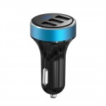 EPULA High Quality Intelligent Portable 3USB Ports Car Quick Charger Fast Charging Travel Adapter UQ