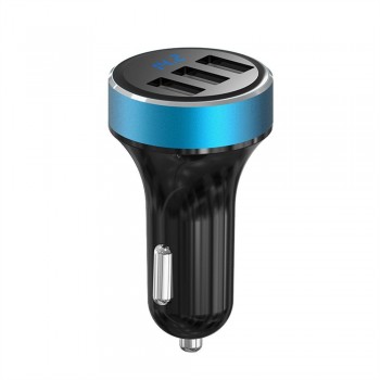 EPULA High Quality Intelligent Portable 3USB Ports Car Quick Charger Fast Charging Travel Adapter UQ