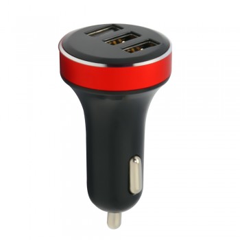 EPULA High Quality Intelligent Portable 3USB Ports Car Quick Charger Fast Charging Travel Adapter UQ