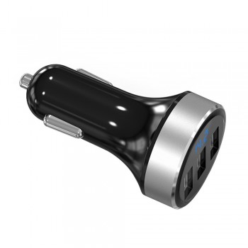 EPULA High Quality Intelligent Portable 3USB Ports Car Quick Charger Fast Charging Travel Adapter UQ