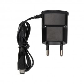 Universal Portable 5V AC Wall Charger Adapter With Cable Charging Tools Black US/UK/EU Plug for smartphone Mp3 Mp4
