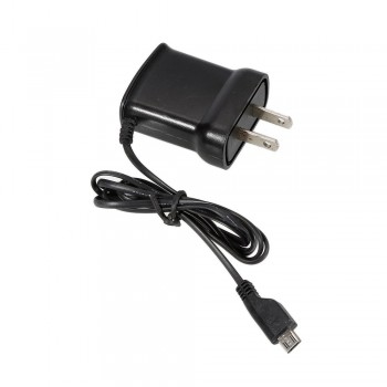 Universal Portable 5V AC Wall Charger Adapter With Cable Charging Tools Black US/UK/EU Plug for smartphone Mp3 Mp4