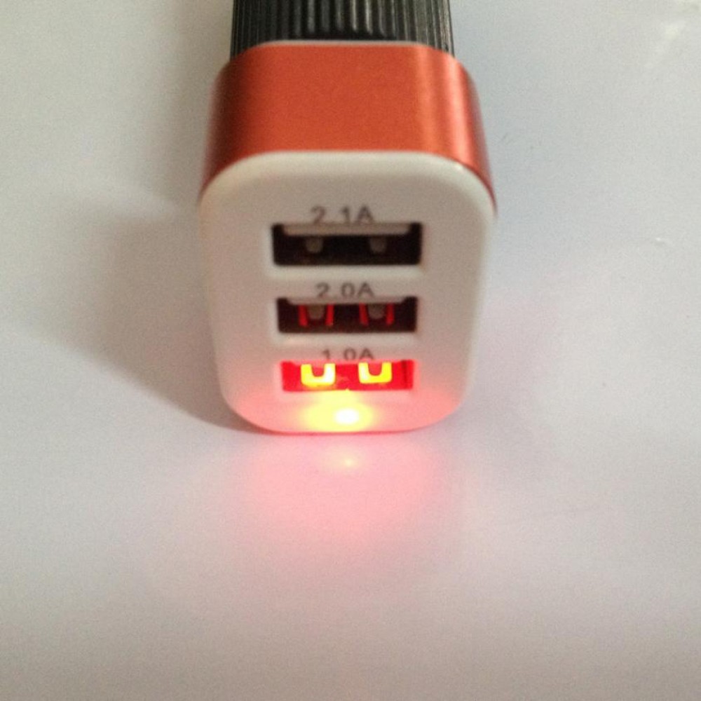 Car Universal 12V 24V To 5V 3 USB Charger Adapter For Smart phone GPS New Dropshipping Mar 30