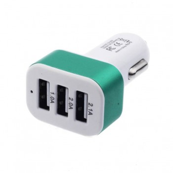 Car Universal 12V 24V To 5V 3 USB Charger Adapter For Smart phone GPS New Dropshipping Mar 30
