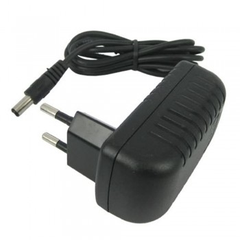 Europe Standard Universal Usage Black DC 12V Output 1000mA AC/DC Power Charger Adapter