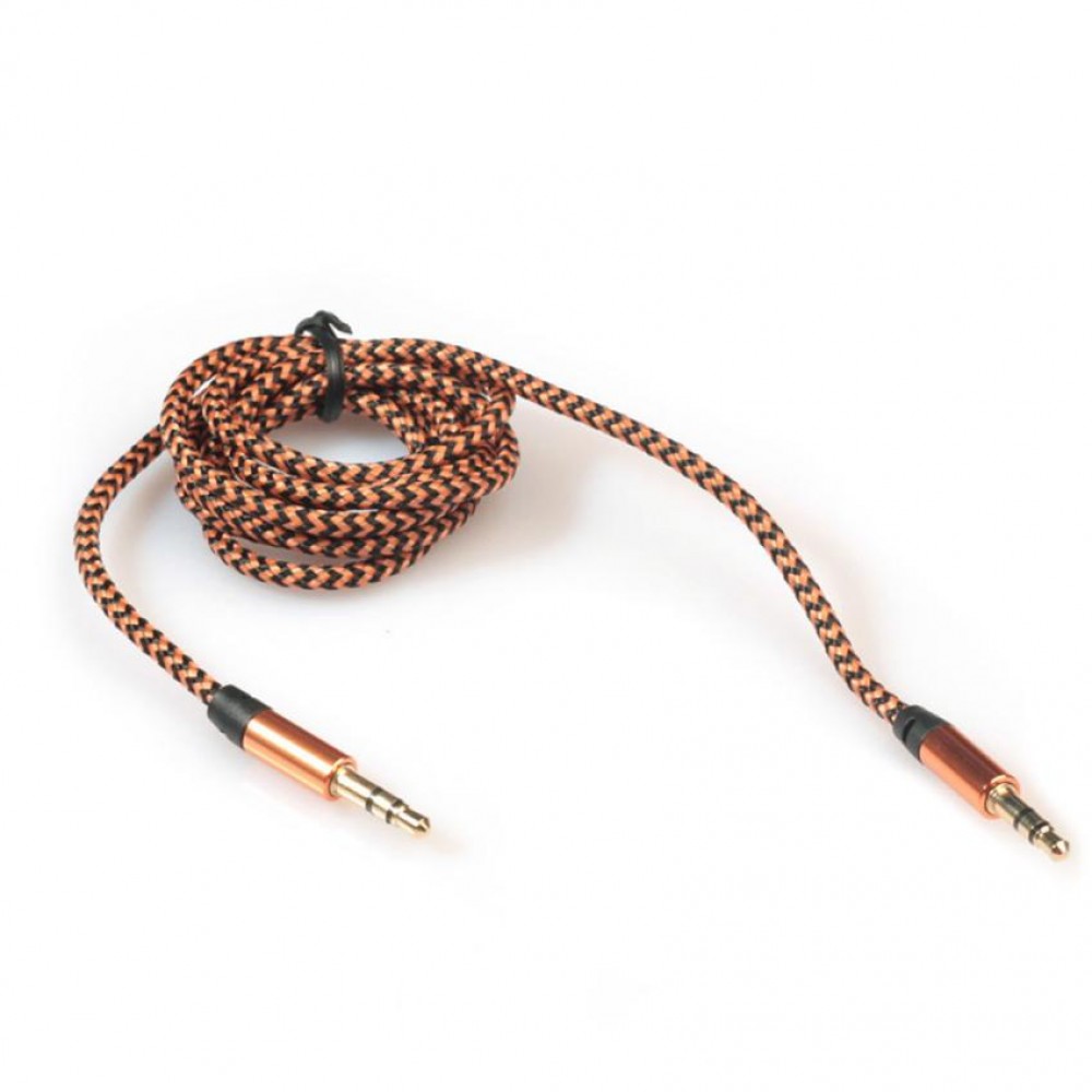 3.5mm Stereo Car Auxiliary Audio Cable Male To Male for Smart Phone Jan 19
