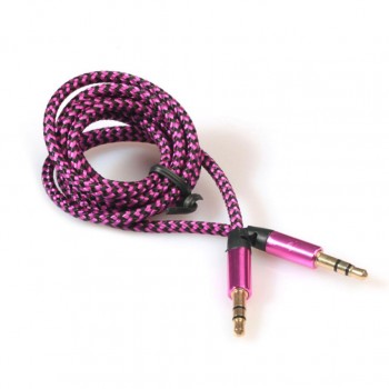 3.5mm Stereo Car Auxiliary Audio Cable Male To Male for Smart Phone Jan 19