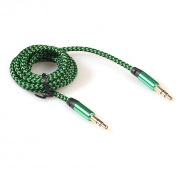 3.5mm Stereo Car Auxiliary Audio Cable Male To Male for Smart Phone Jan 19