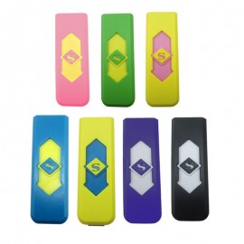 Mini Charging Lighter USB Intelligent Electronic Rechargeable Battery Flameless Cigar Cigarette No flame No Gas/Fuel Lighter