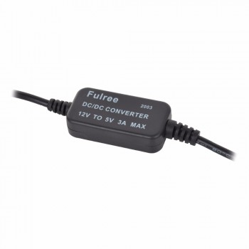 USB Charger Step-down Power Supply 12V To 5V 3A USB 2.0 Vehicle Power Converter USB Charger for Car Home Solar Battery