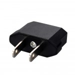 VOBERRY 2pcs European to American Outlet Plug Adapter EU Plug to US Plug Adapter Wholesale Free shipping