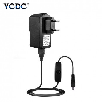 Power Supply For Raspberry Pi 3 Model B Pi 2 Model B Adapter Charger 5V 2.5A Supply Power Supply Adapter/Raspberry Pi 3 Pi 2