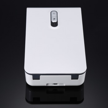 White Smartphone uv lamp sanitizer with charger function cellphone disinfector Mobile phone aromatherpy UV lamp sanitizer