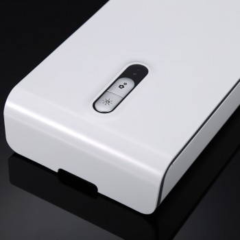 White Smartphone uv lamp sanitizer with charger function cellphone disinfector Mobile phone aromatherpy UV lamp sanitizer