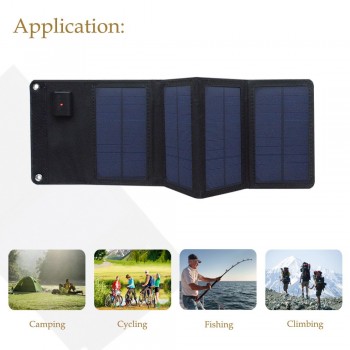 Boguang 5v 8w Portable Solar Charger System foldable solar panel charger power bank for USB outdoor charging mobile phone