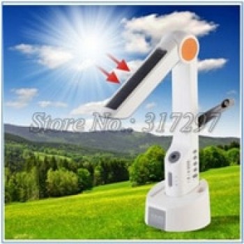 7-IN-1 Multi-Function Solar Dynamo Light 1500mah Portable Solar Battery Charger for Phones