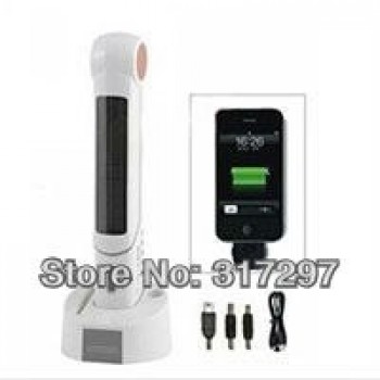 7-IN-1 Multi-Function Solar Dynamo Light 1500mah Portable Solar Battery Charger for Phones