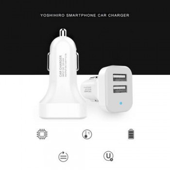 EPULA 3.0 Car USB Adapter Fast Charger Charging 2 Port For Apple iphone for Samsung Galaxy S5 S6