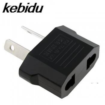 1pcs kebidu EU to US AC Power Plug Home Travel Converter Adapter AU US UK EURO Europe Wall charger Jack Connector Socket