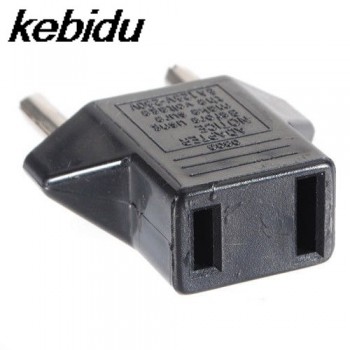 1pcs kebidu EU to US AC Power Plug Home Travel Converter Adapter AU US UK EURO Europe Wall charger Jack Connector Socket