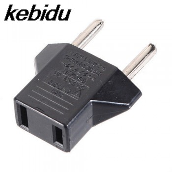 1pcs kebidu EU to US AC Power Plug Home Travel Converter Adapter AU US UK EURO Europe Wall charger Jack Connector Socket