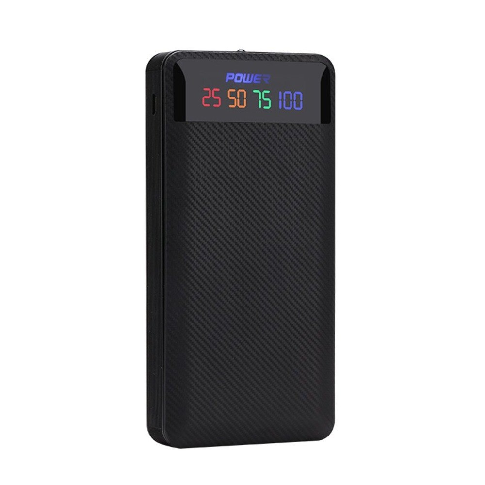 Power Bank Shell Digital Display DIY Welding Power Bank Charger Case PCB Module Kits Powered By 4pcs 18650 Batteries