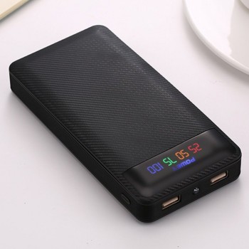 Power Bank Shell Digital Display DIY Welding Power Bank Charger Case PCB Module Kits Powered By 4pcs 18650 Batteries