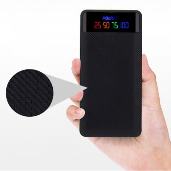 Power Bank Shell Digital Display DIY Welding Power Bank Charger Case PCB Module Kits Powered By 4pcs 18650 Batteries