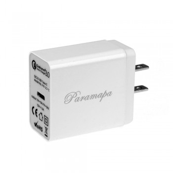 Paramapa USB One Port QC 3.0 C Charger 5V/3A 15W Type-C Wall Charger for Google Pixel/Pixel XL Lumia 950XL/950 Nexus 5X/6P