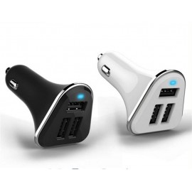 R28 New High-quality 3 USB Car Charger Multi-port Car Charger General Charger Free Shipping 12003106