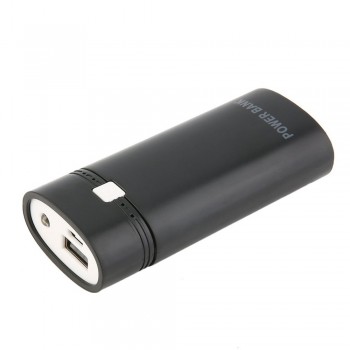 5600mAh Power Bank Case Kit 2x18650 Battery Portable Power Bank Box Shell with USB Output amp; Indicator Charger for Cell Phone