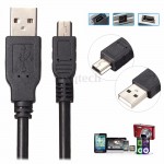 3M 10FT USB 2.0 Cable Type A to Mini B Male 5 PIN Data Cables Charging Cord Adapter