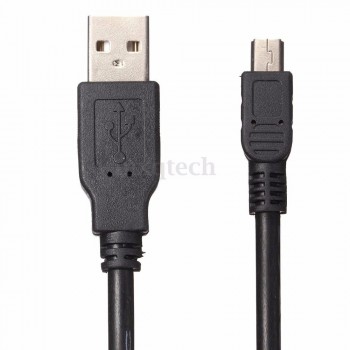 3M 10FT USB 2.0 Cable Type A to Mini B Male 5 PIN Data Cables Charging Cord Adapter