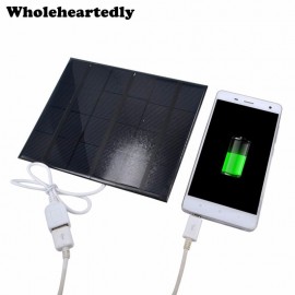 6V 3.5W Solar Power Panel Charger USB Portable Solar Charger Device Solar Panel to Phone Sun Panel Solar Board Power Source