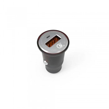 Ldnio Fast USB Charging Adapter QC 3.0 5V 12V Plug-in Cigar lighter Car Charger with Cable for Iphone 7 LG camera tablet mp3 mp4