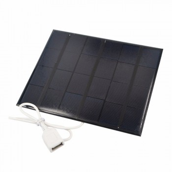 Portable 6v 3.5w 580-600mA Solar Panel Socket Battery USB Charger High Efficiency For iPhone 4 4s 5 6 Phone Mp3 Mp4 Pad Tablet