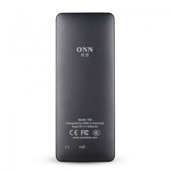 ONN W8 Bluetooth 3.0 Sport 8GB MP3 Player with Built-in Speaker FM Radio Pedometer APE Flac Music Player Lecteur Mp3