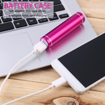 Mini USB DC 5V Input Mobile Power Bank Charger Pack Box Battery Case For 1x 18650 Battery Cell Phones Powerbank Case