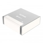 TUTUO 40W 4 Ports USB Charger Quick Charge 3.0 Fast Desktop Dock Holder Power Adapter for iPhone 7 iPad Pro 10.5 Huawei Mate 10