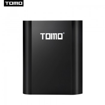 2PCs TOMO T4 18650 Power Bank Battery Box Charger 2 Usb Ports 5V2A Charging 18650 lithium batteries LCD Screen Charger Case