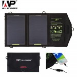 ALLPOWERS 10W Solar Panel Solar cells Water Resistant Folding Charger Bag USB Charging Charger High Efficiency battery China