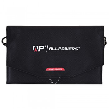 ALLPOWERS 10W Solar Panel Solar cells Water Resistant Folding Charger Bag USB Charging Charger High Efficiency battery China