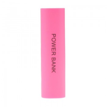 Portable USB Power Bank Mobile f/ 1x 18650 Battery Charger Box Pink Chargers for mps/mp4 player