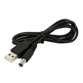 Supply A Cable DC 5.5mm x Power 2.1mm To USB USB Socket Male Cable Cord DC Plug